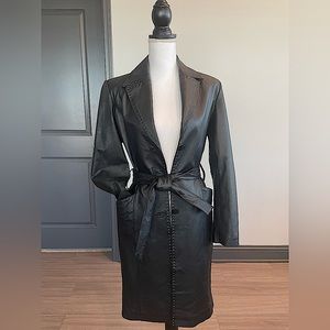 Bagatelle - Leather Trench Coat